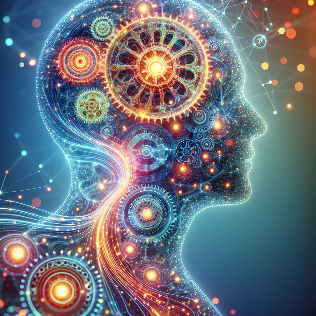 A vibrant, abstract depiction of a human silhouette filled with glowing, interconnected energy pathways and intricate, smooth-running gears, symbolizing an active and efficient metabolism. The image conveys a sense of vitality, internal power, and well-being, with bright, optimistic colors against a clean, softly blurred background.