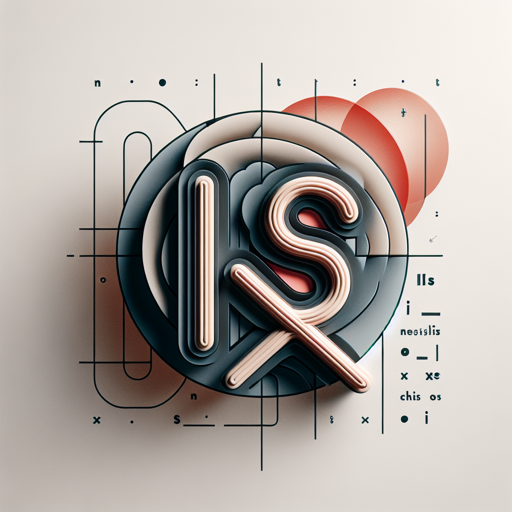 A conceptual, minimalist graphic illustration representing the phrase 'IST NICHT' (IS NOT). The word 'IST' is depicted in a muted tone or crossed out with a subtle red 'X', while the word 'NICHT' is highlighted distinctly in a contrasting, strong color. The background features abstract, flowing lines or subtle linguistic symbols, evoking clarity in German language and grammar. Clean, modern design, suitable for a blog article.